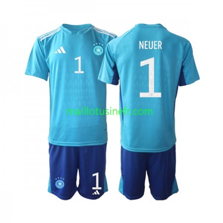 Maillot de Foot Allemagne Manuel Neuer 1 Gardien Domicile Coupe du monde 2022 - Enfant Maillot de Foot Allemagne Manuel Neuer 1 Gardien Domicile Coupe du monde 2022 - Enfant